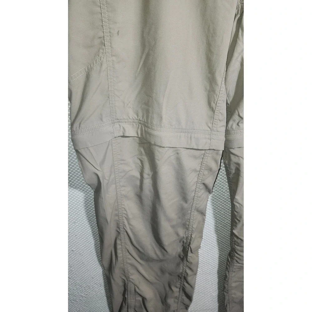 The North‎ Face Mens Convertible Hiking Cargo Pants Khaki Tan Size Large Long